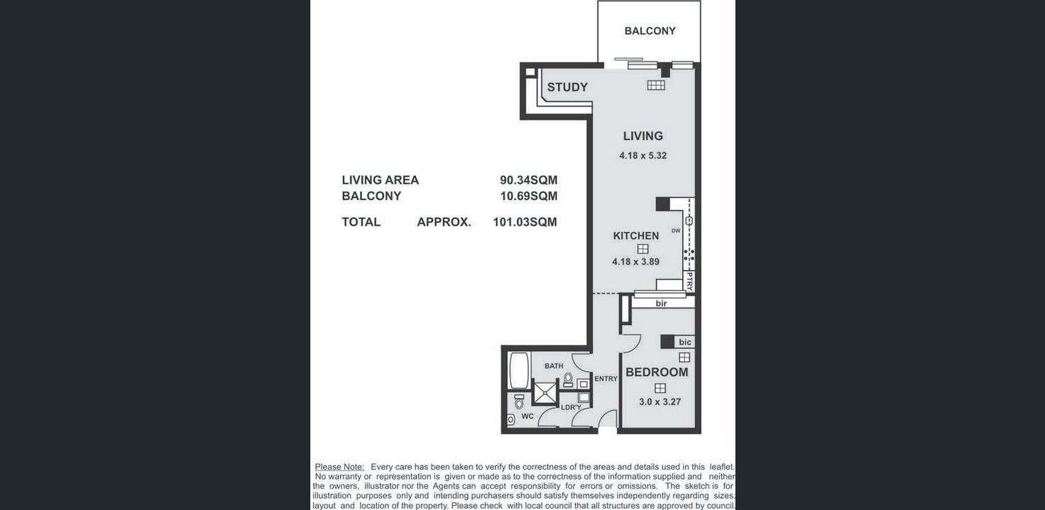 Floorplan of Homely apartment listing, 54/220 Greenhill Road, Eastwood SA 5063