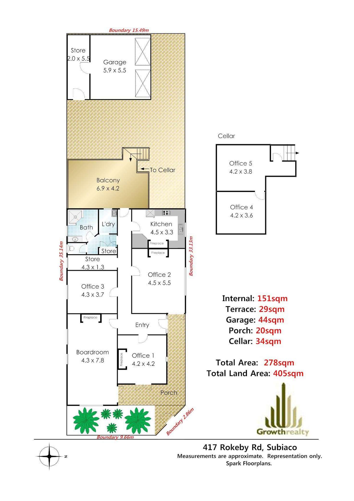 Floorplan of Homely house listing, 417 Rokeby Road, Shenton Park WA 6008