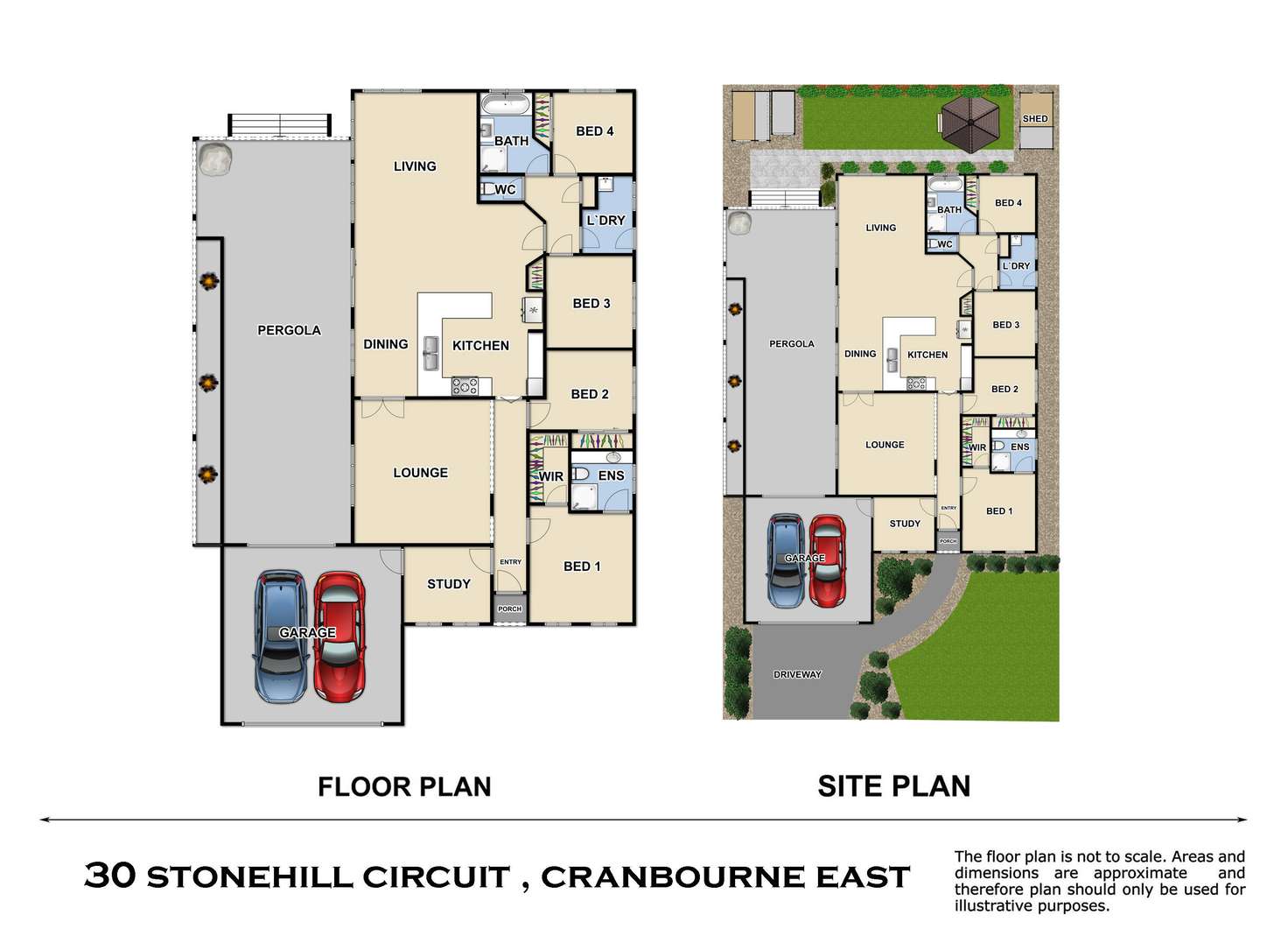 Floorplan of Homely house listing, 30 Stone Hill Circuit, Cranbourne East VIC 3977