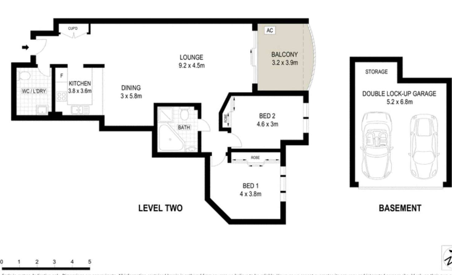 Floorplan of Homely apartment listing, Level 2/19/1-3 Sherwin Avenue, Castle Hill NSW 2154