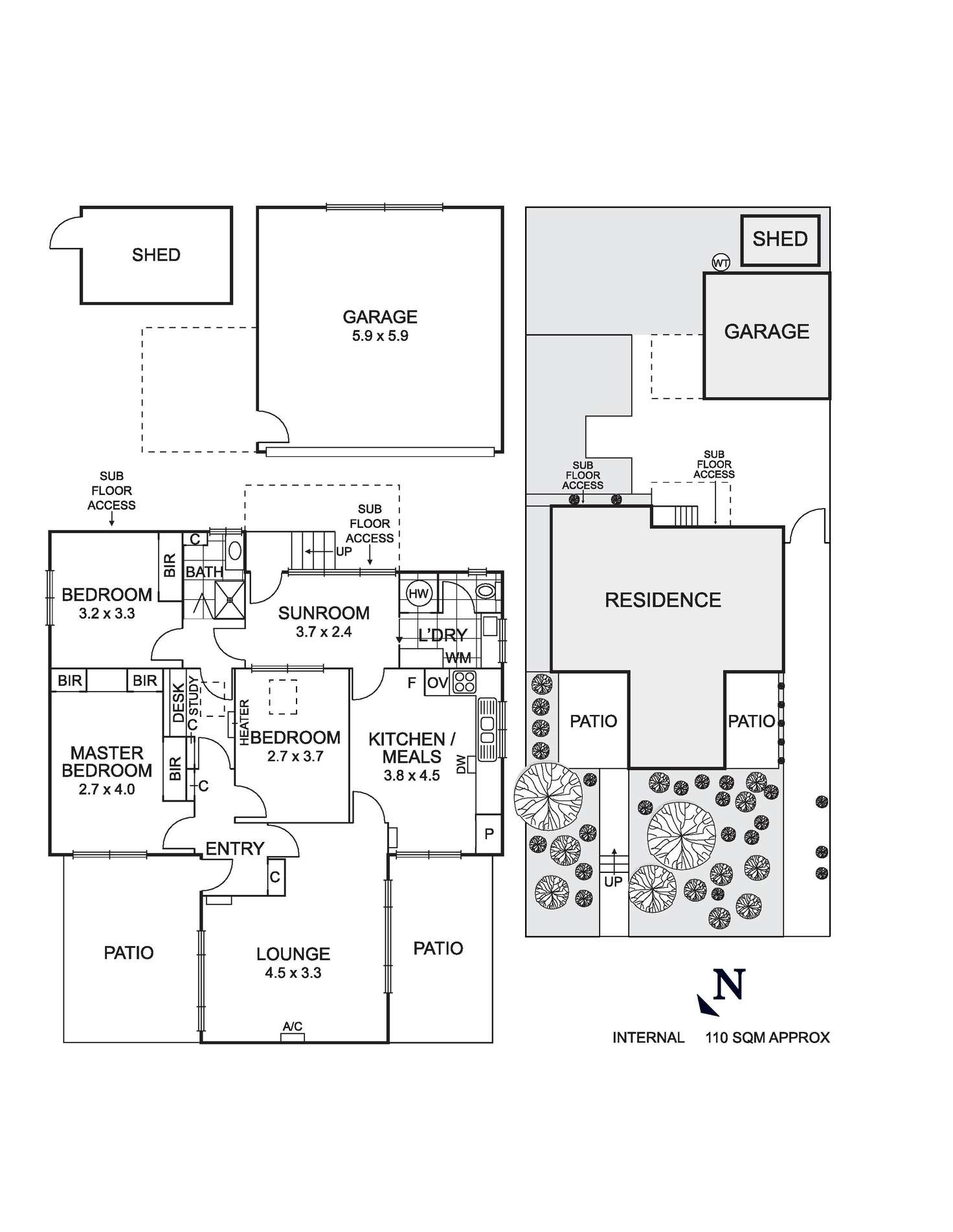 Floorplan of Homely house listing, 8 Morris Street, Coburg North VIC 3058