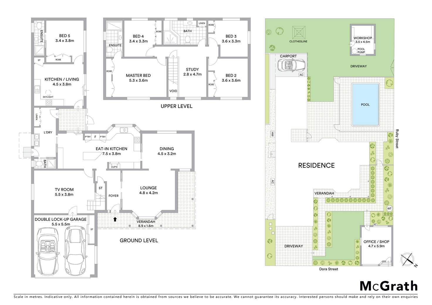 Floorplan of Homely house listing, 151-153 Dora Street, Hurstville NSW 2220