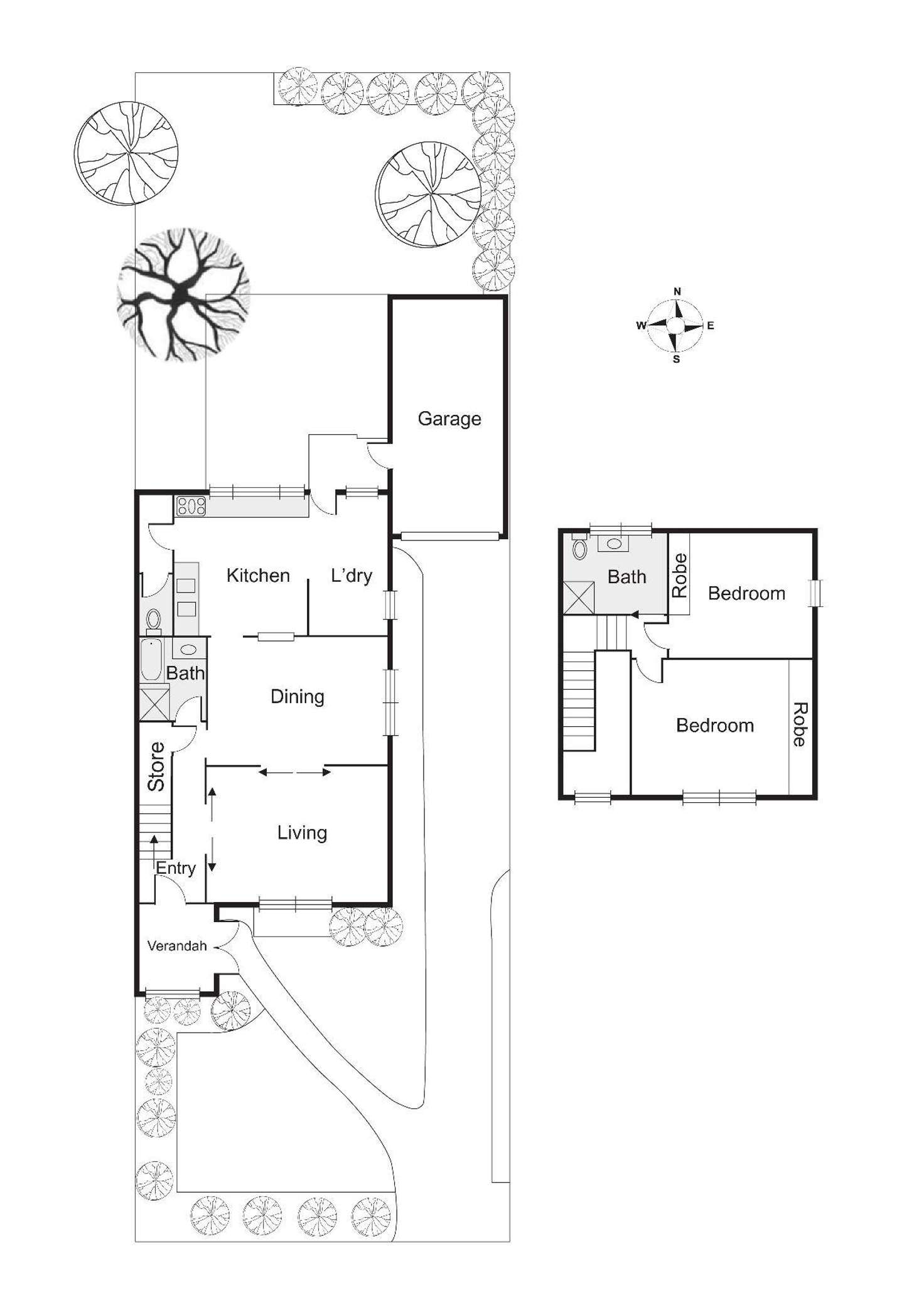 Floorplan of Homely house listing, 393 Howe Parade, Port Melbourne VIC 3207