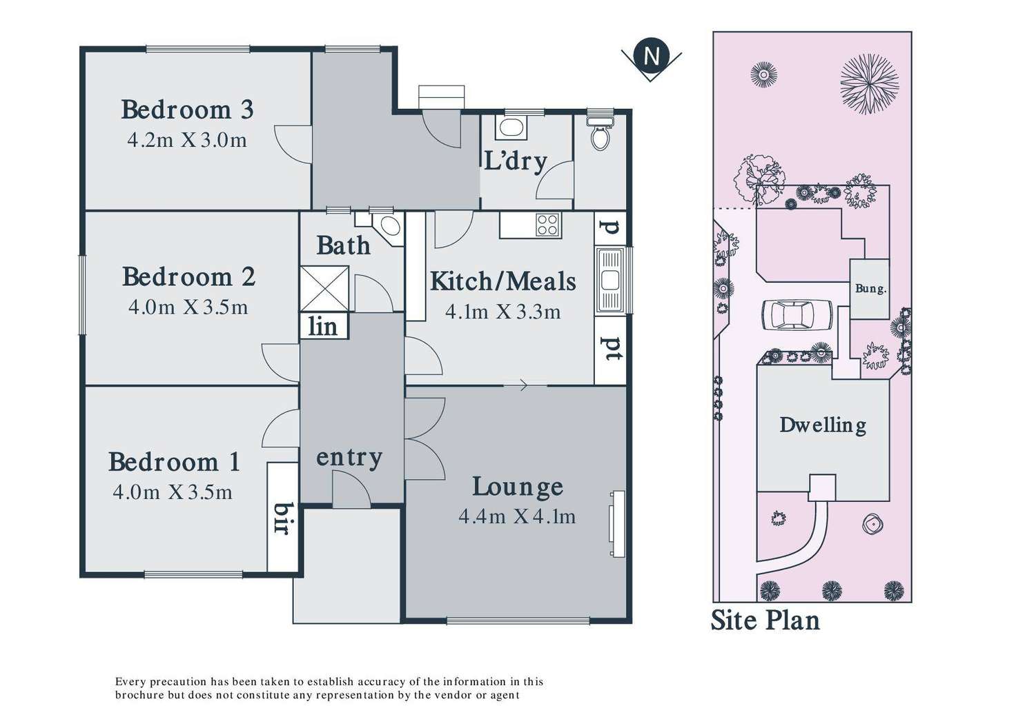 Floorplan of Homely house listing, 95 Crookston Road, Reservoir VIC 3073