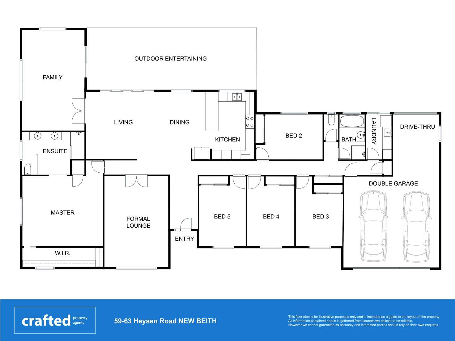 Floorplan of Homely house listing, 59-63 Heysen Road, New Beith QLD 4124