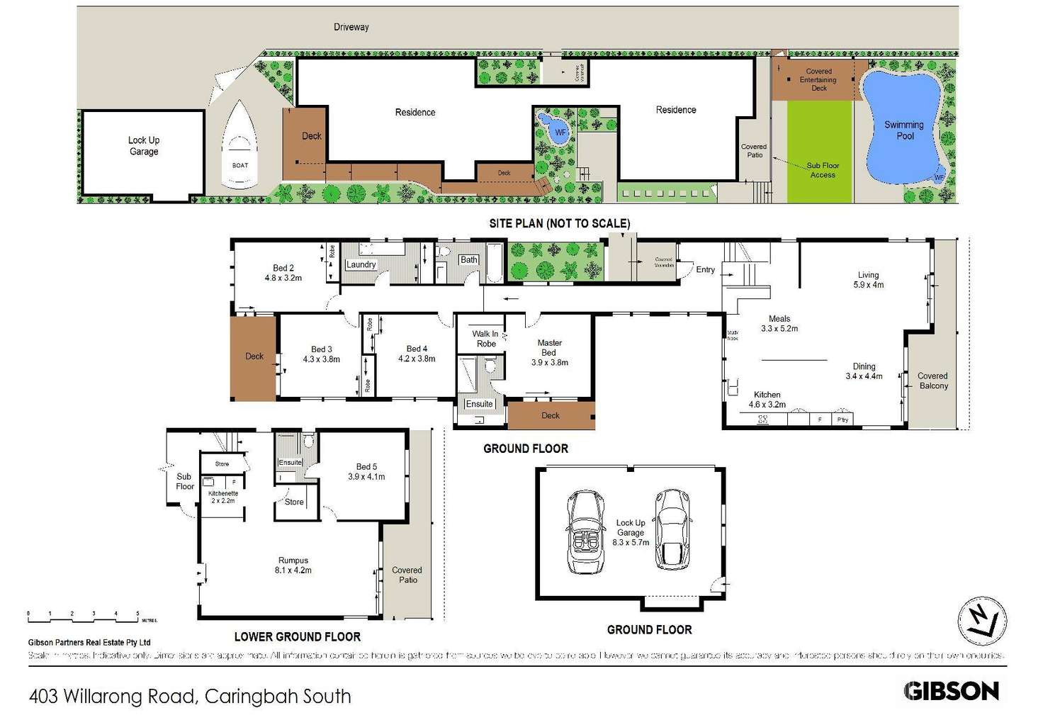 Floorplan of Homely house listing, 403 Willarong Road, Caringbah South NSW 2229