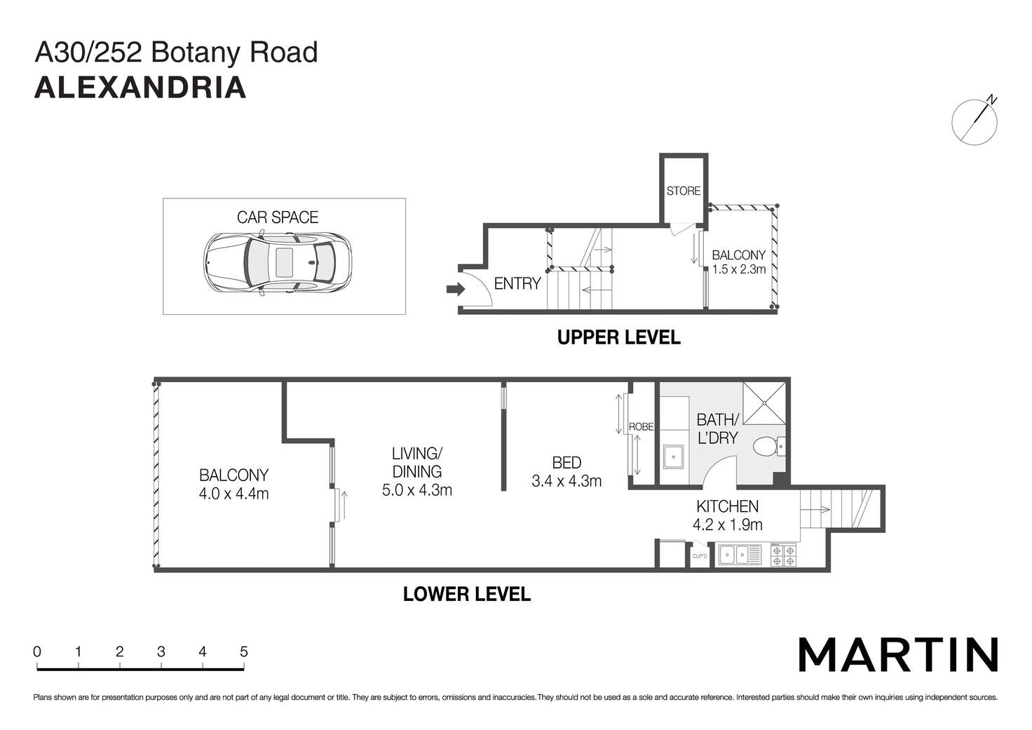 Floorplan of Homely apartment listing, A30/252 Botany Road, Alexandria NSW 2015