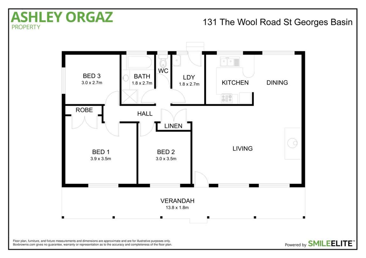 Floorplan of Homely house listing, 131 The Wool Road, St Georges Basin NSW 2540