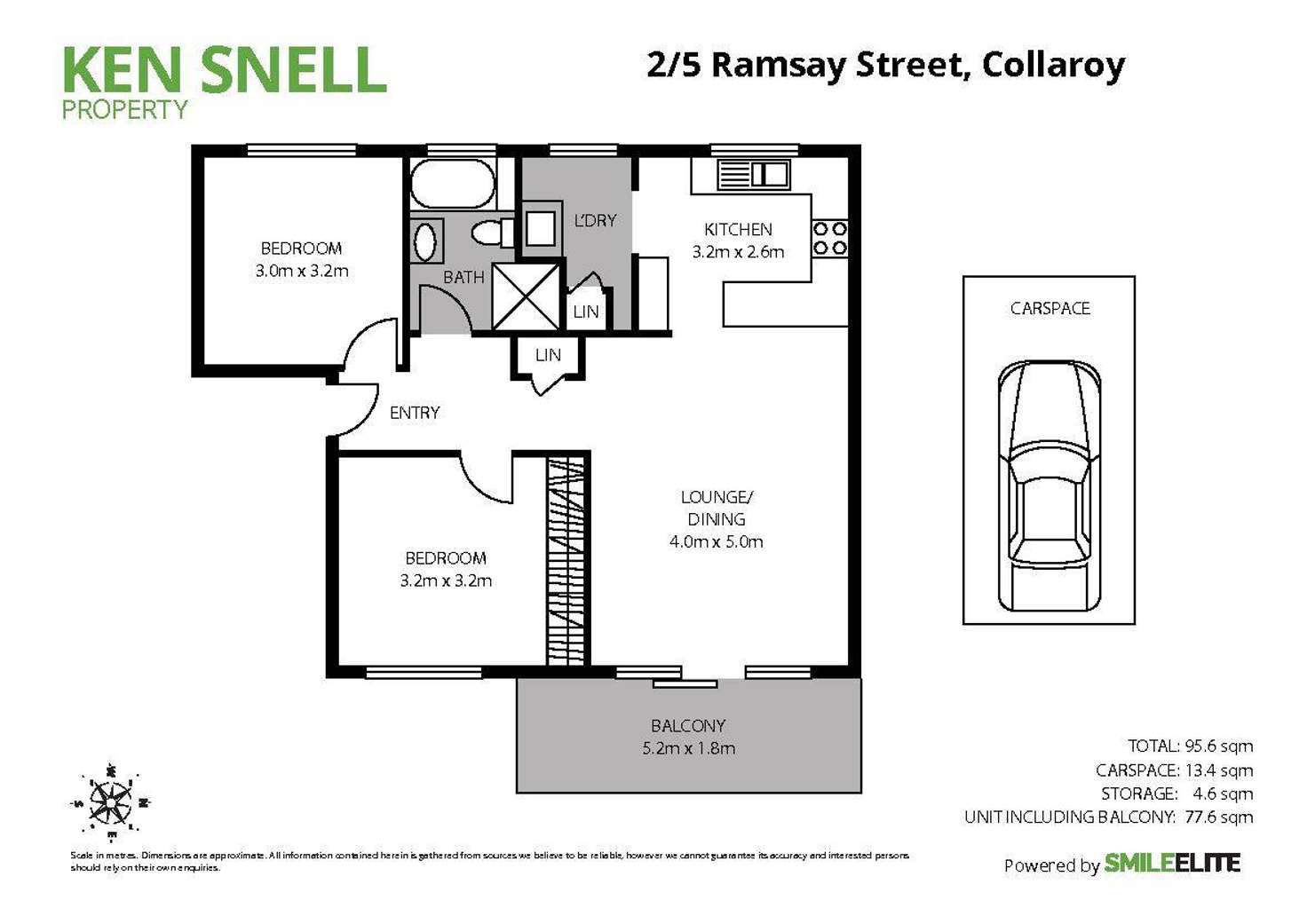 Floorplan of Homely unit listing, 2/5 Ramsay Street, Collaroy NSW 2097