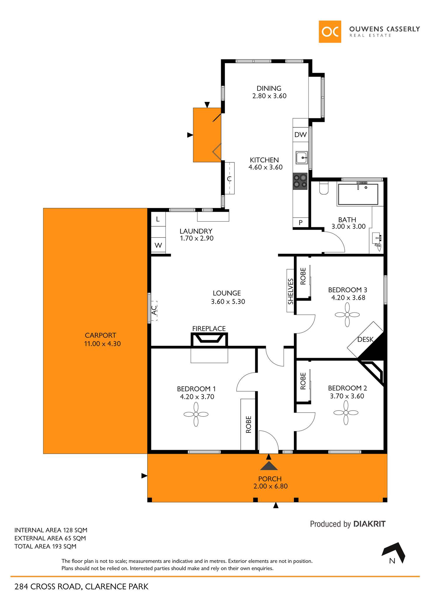 Floorplan of Homely house listing, 284 Cross Road, Clarence Park SA 5034