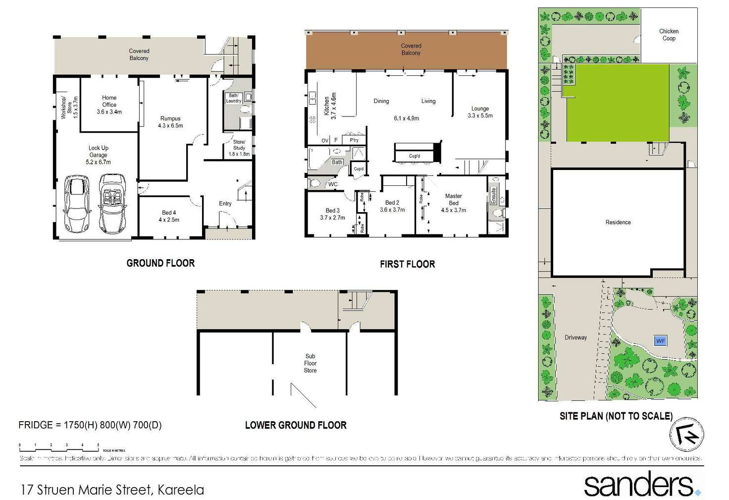 Floorplan of Homely house listing, 17 Struen Marie Street, Kareela NSW 2232