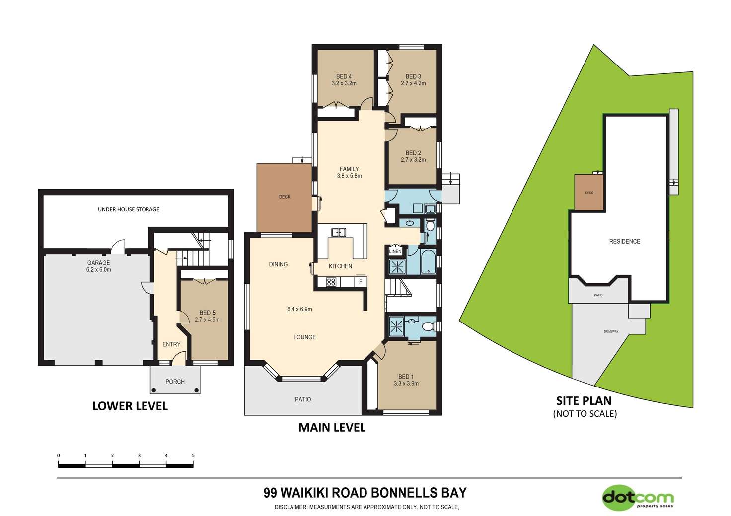 Floorplan of Homely house listing, 99 Waikiki Road, Bonnells Bay NSW 2264