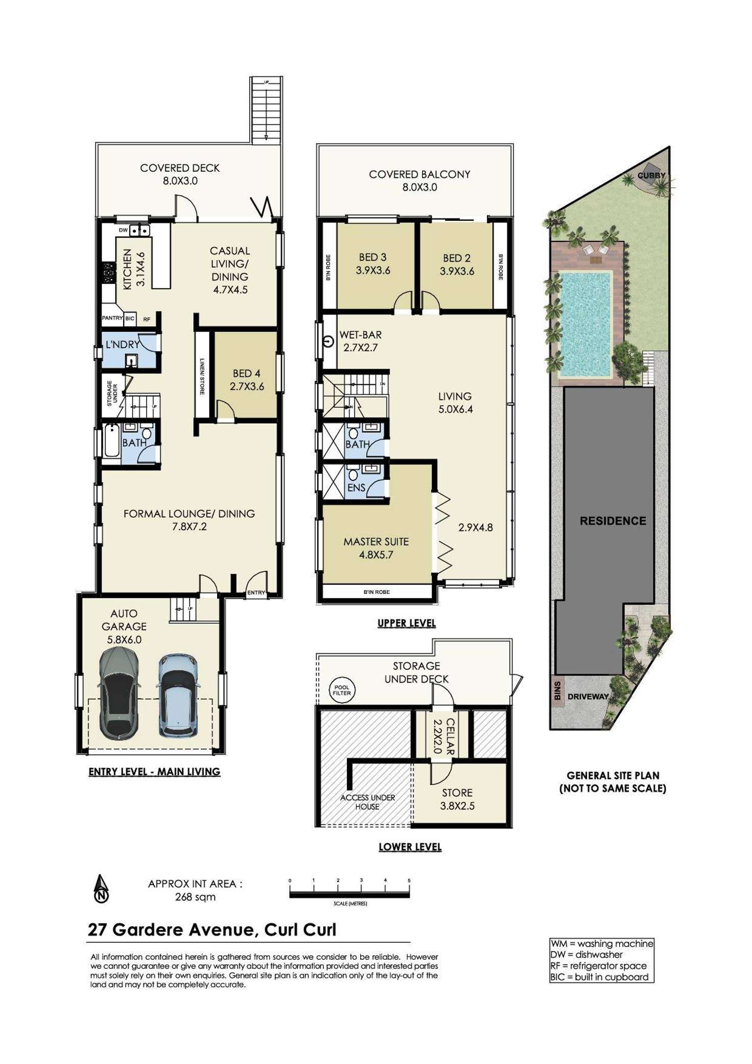 Floorplan of Homely house listing, 27 Gardere Avenue, Curl Curl NSW 2096