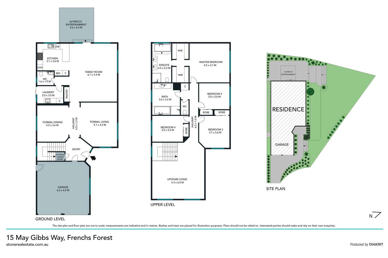 Floorplan of Homely house listing, 15 May Gibbs Way, Frenchs Forest NSW 2086