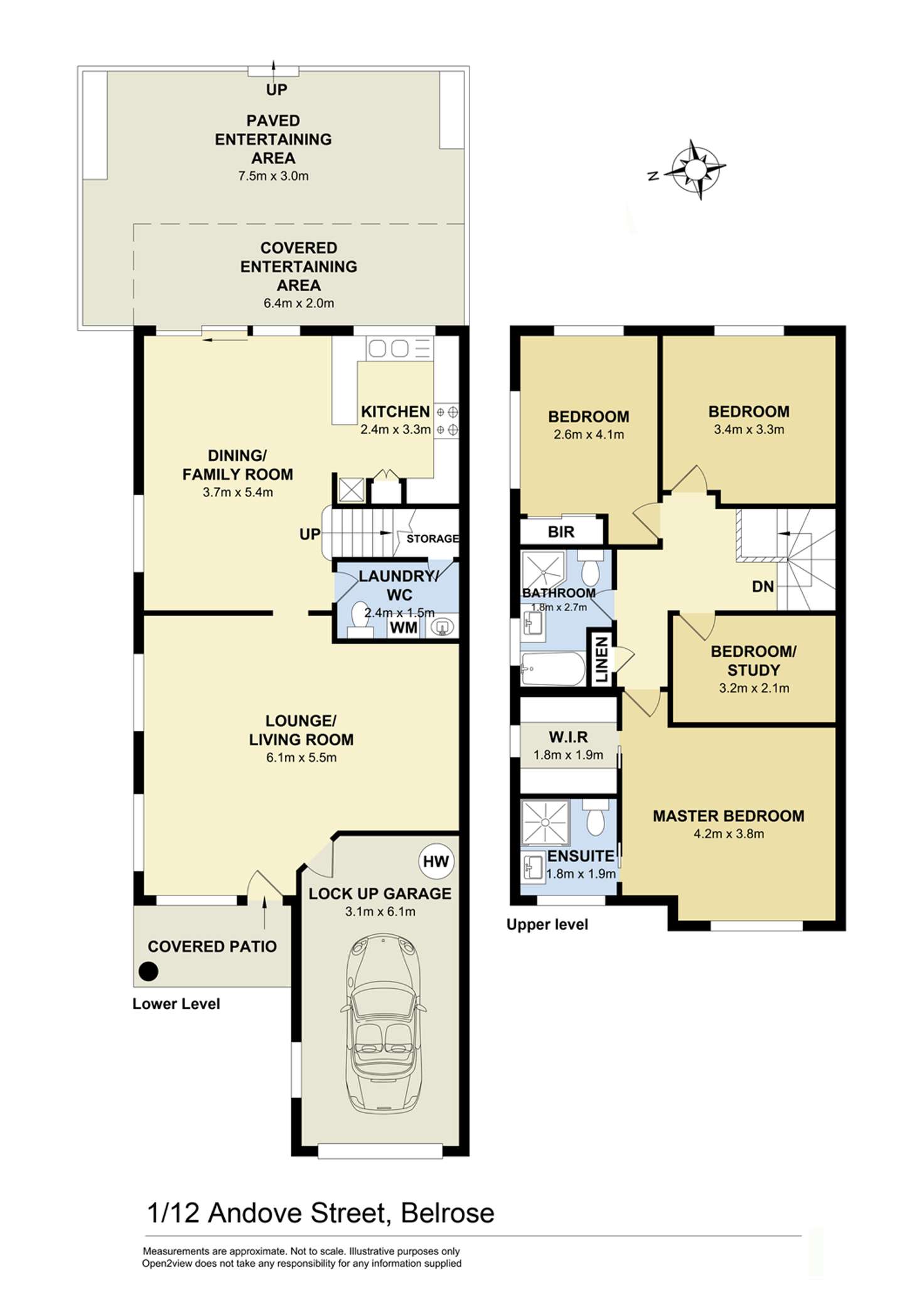 Floorplan of Homely house listing, 1/12 Andove Street, Belrose NSW 2085