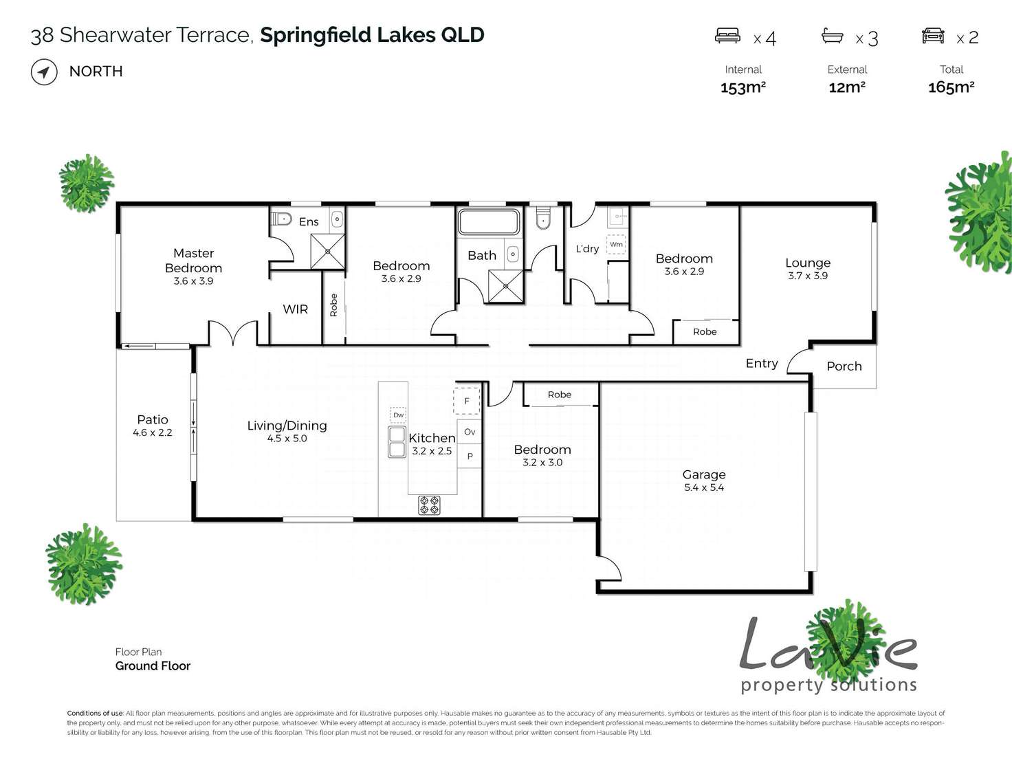Floorplan of Homely house listing, 38 Shearwater Terrace, Springfield Lakes QLD 4300