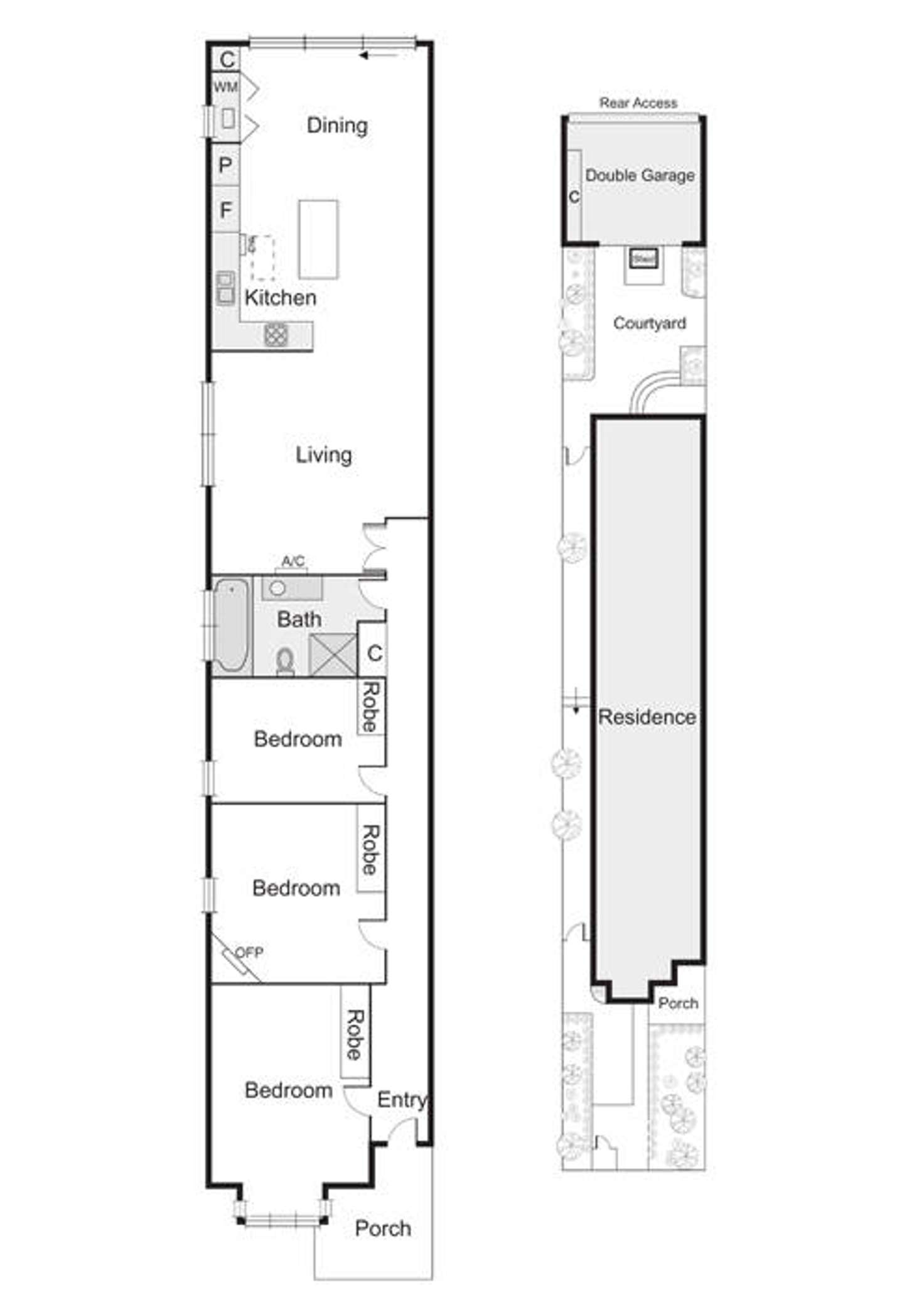 Floorplan of Homely house listing, 18 Addison Street, Elwood VIC 3184