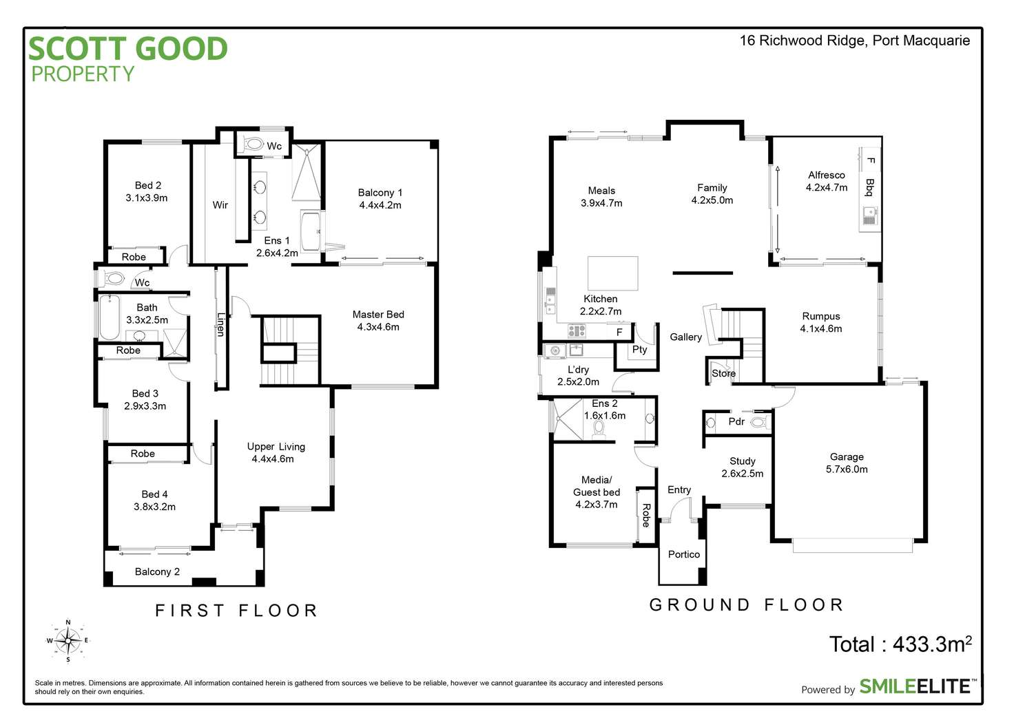 Floorplan of Homely house listing, 16 Richwood Ridge, Port Macquarie NSW 2444