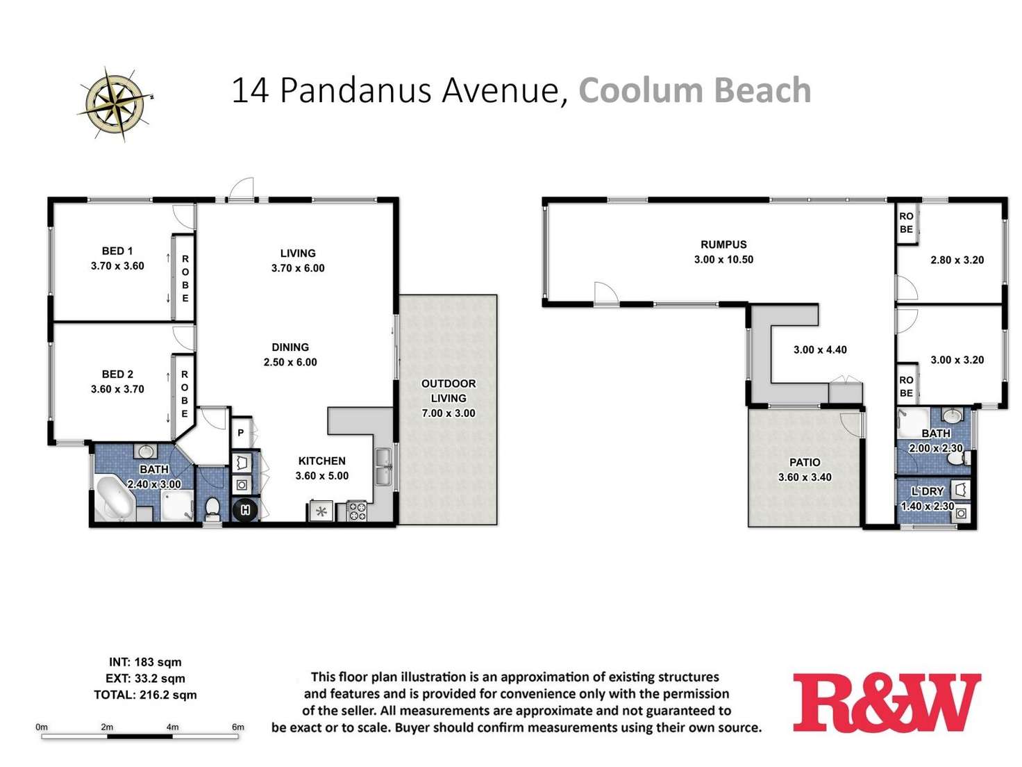 Floorplan of Homely house listing, 14 Pandanus Avenue, Coolum Beach QLD 4573