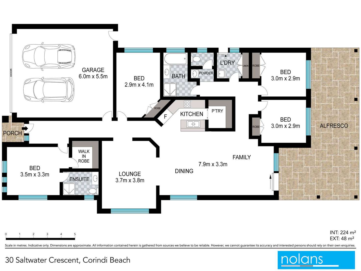 Floorplan of Homely house listing, 30 Saltwater Crescent, Corindi Beach NSW 2456