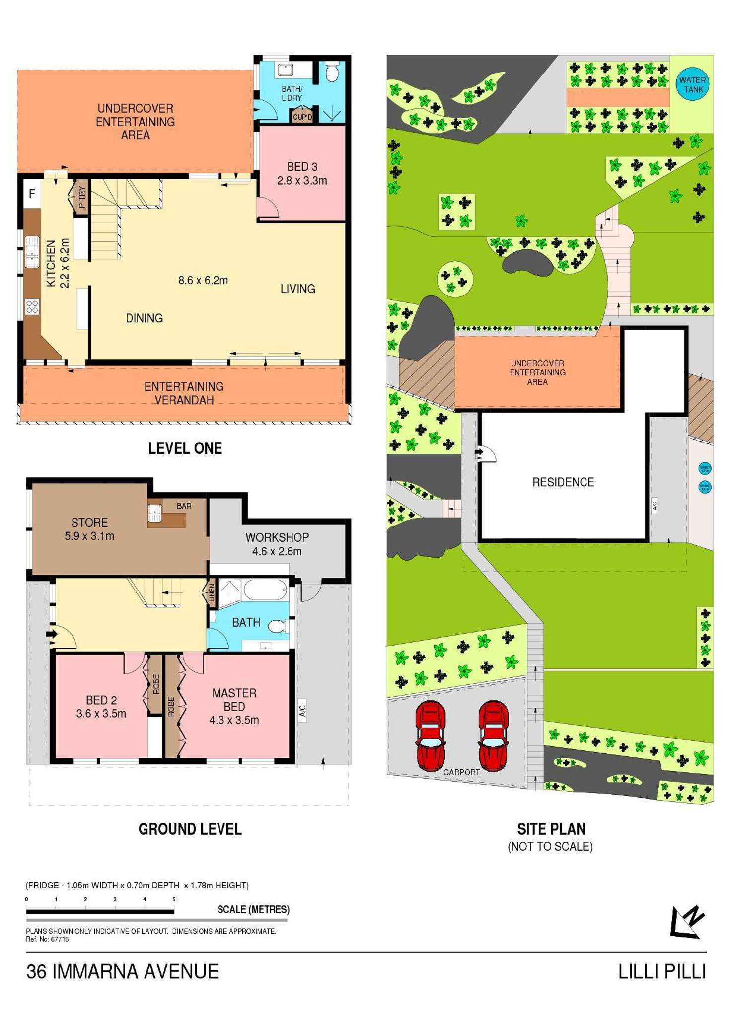 Floorplan of Homely house listing, 36 Immarna Avenue, Lilli Pilli NSW 2229
