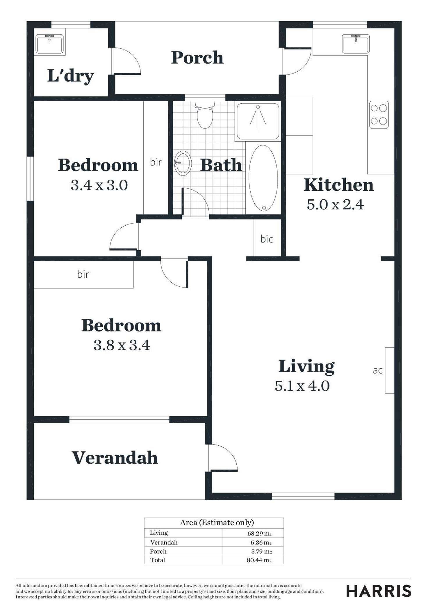 Floorplan of Homely unit listing, 9/294 Goodwood Road, Clarence Park SA 5034