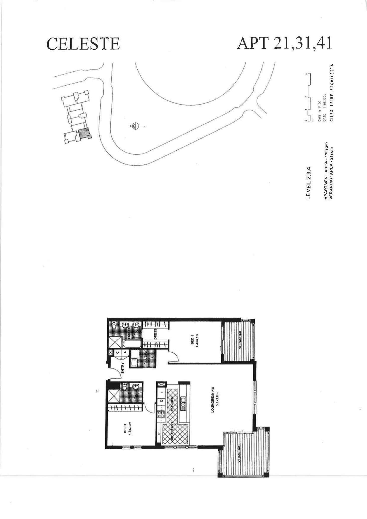 Floorplan of Homely apartment listing, 21/60-66 Village Drive, Breakfast Point NSW 2137