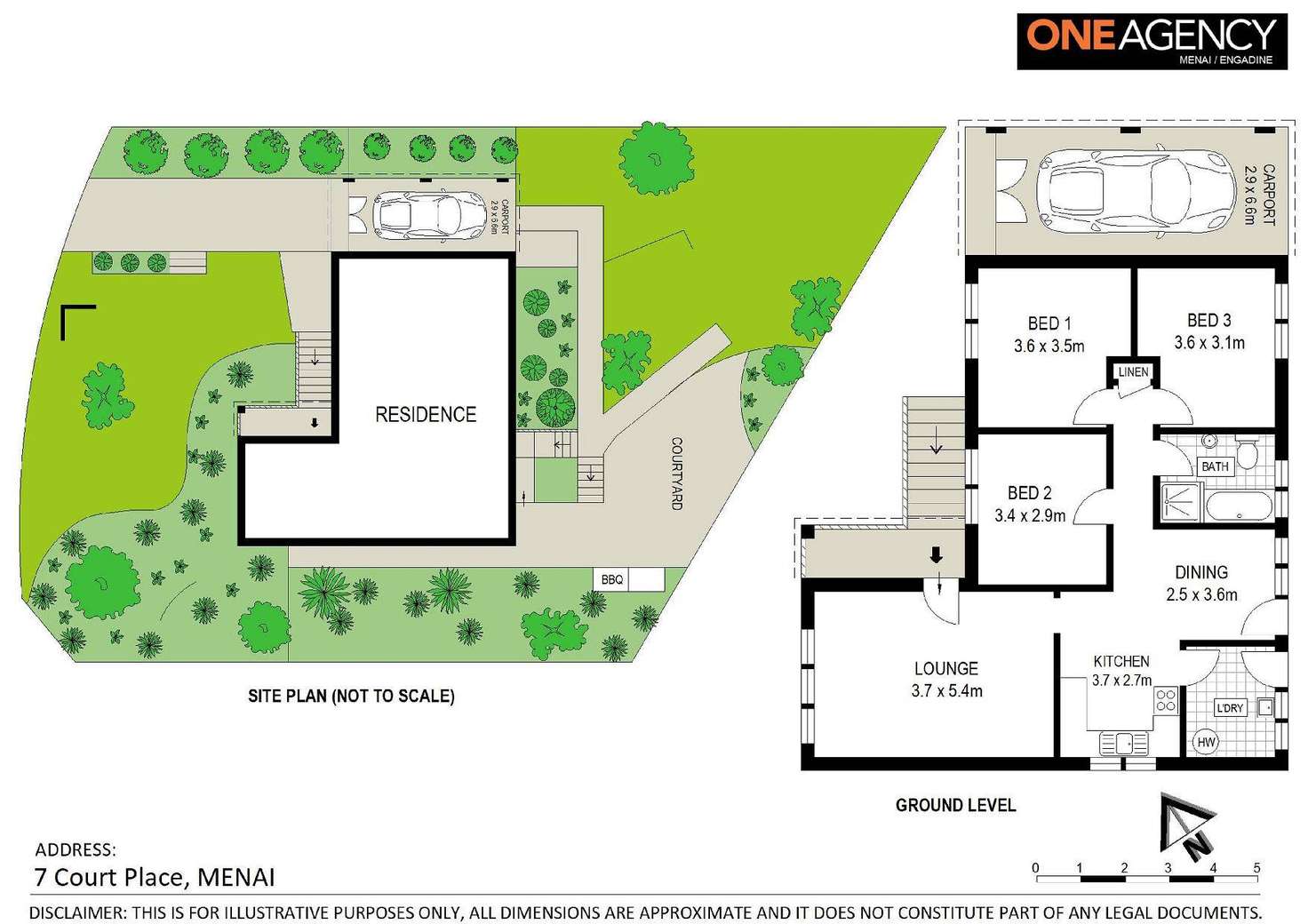Floorplan of Homely house listing, 7 Court Place, Menai NSW 2234