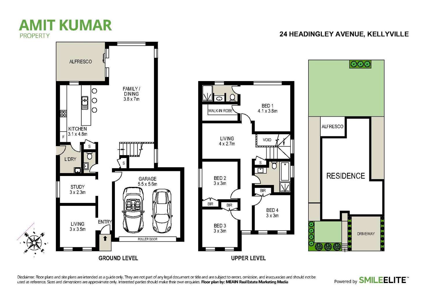 Floorplan of Homely house listing, 24 Headingley Avenue, Kellyville NSW 2155