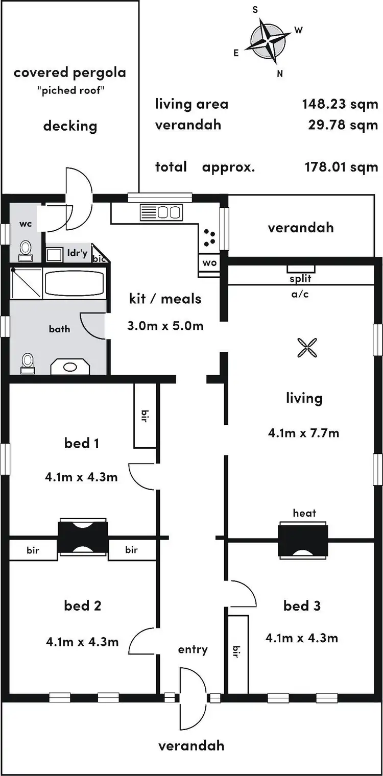 Floorplan of Homely house listing, 32 Dudley Street, Semaphore SA 5019