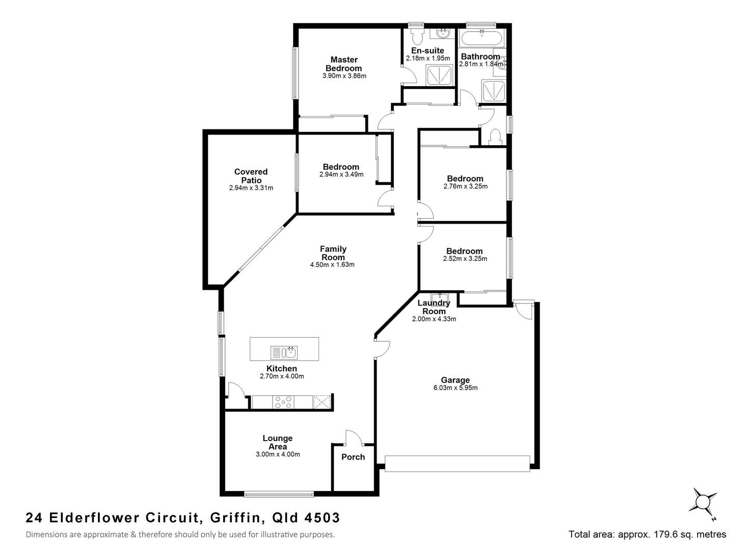 Floorplan of Homely house listing, 24 Elderflower Circuit, Griffin QLD 4503