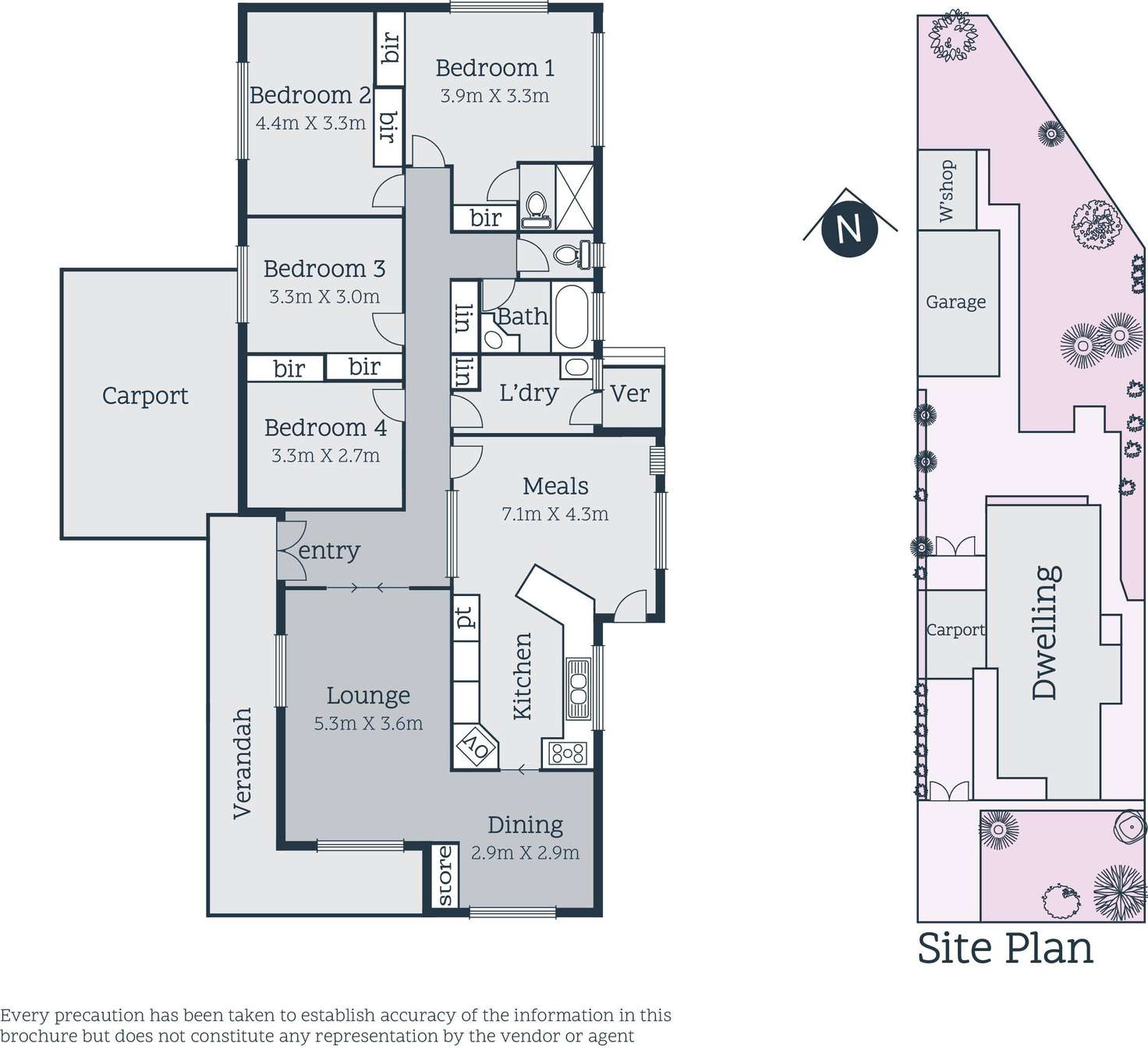 Floorplan of Homely house listing, 60 Spring Street, Thomastown VIC 3074