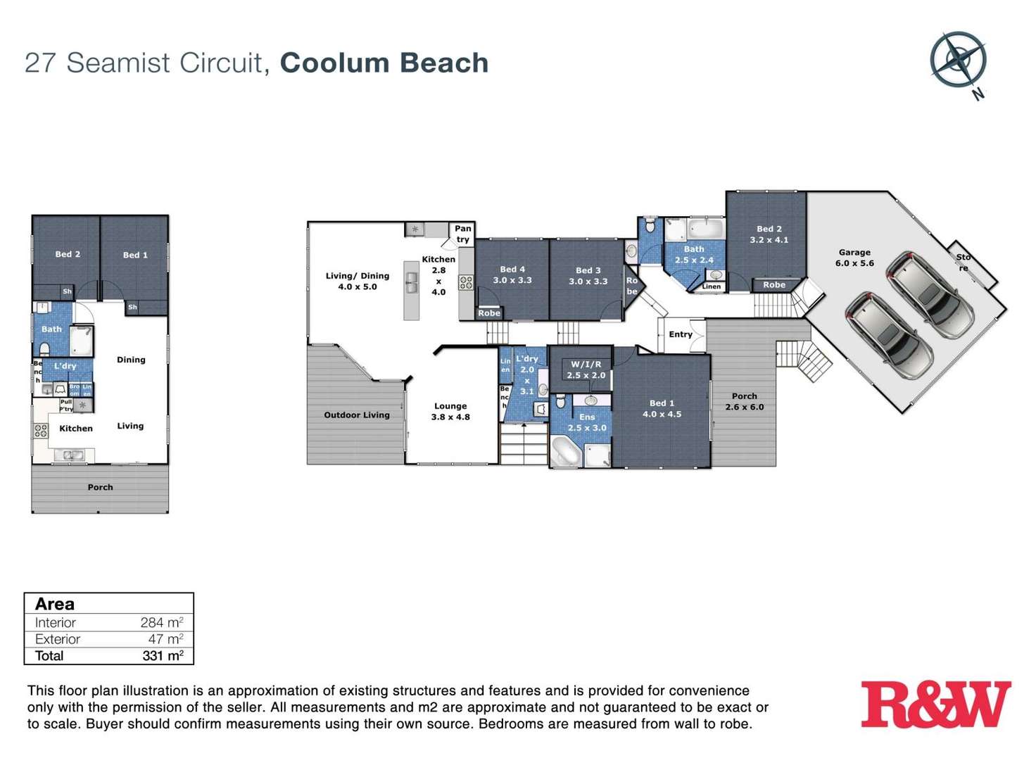 Floorplan of Homely house listing, 27 Seamist Circuit, Coolum Beach QLD 4573