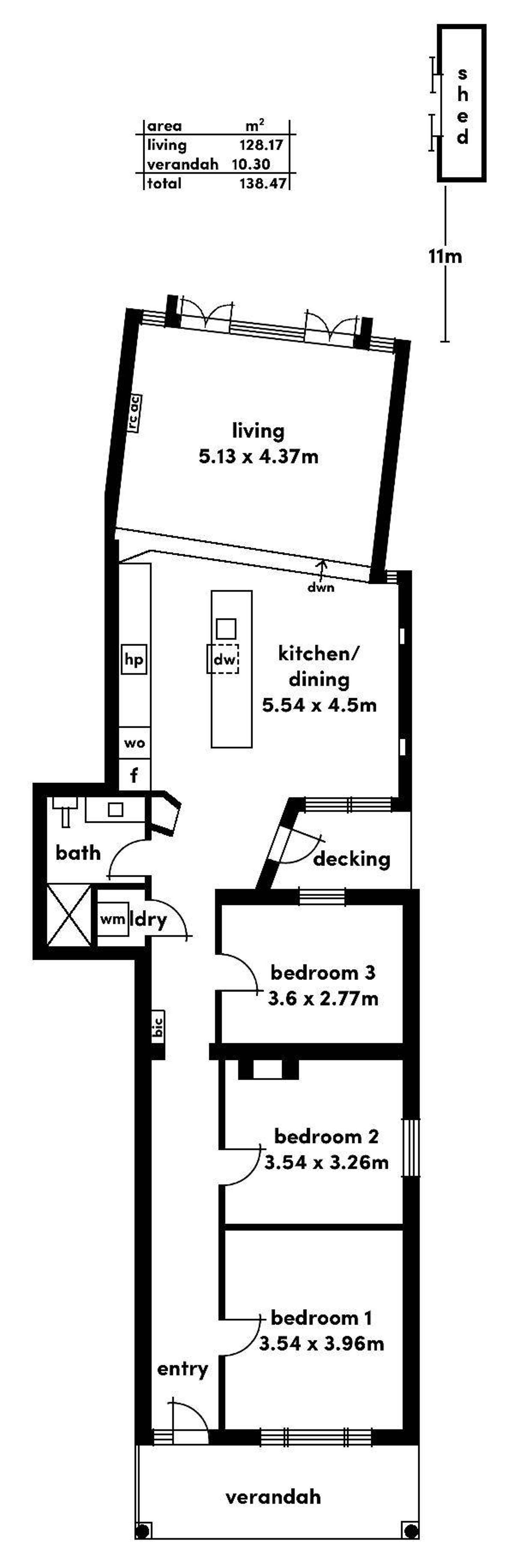 Floorplan of Homely house listing, 202 Fisher Street, Malvern SA 5061