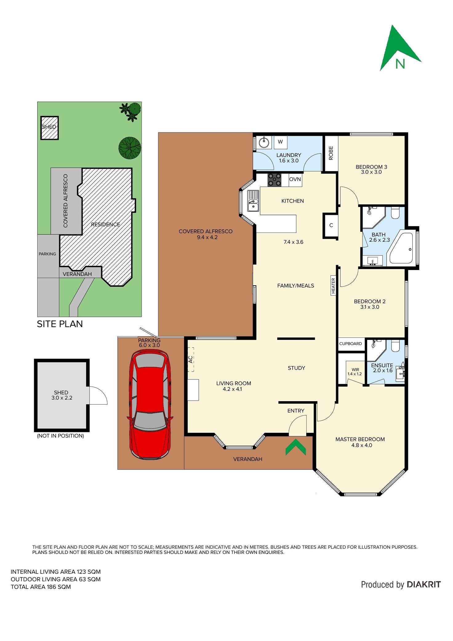 Floorplan of Homely house listing, 92 Carrum Woods Drive, Carrum Downs VIC 3201