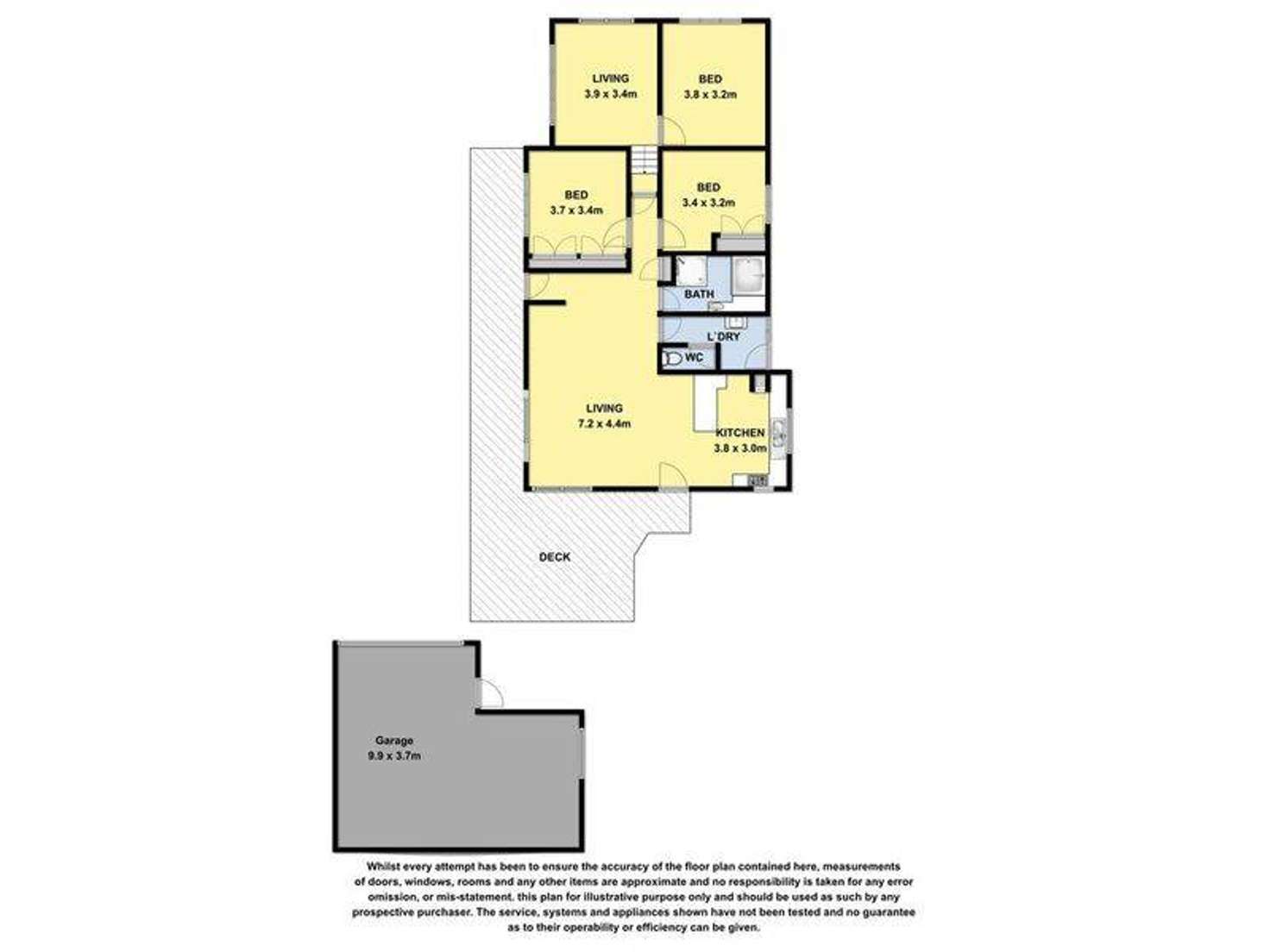 Floorplan of Homely house listing, 29 Murray Square, Apollo Bay VIC 3233