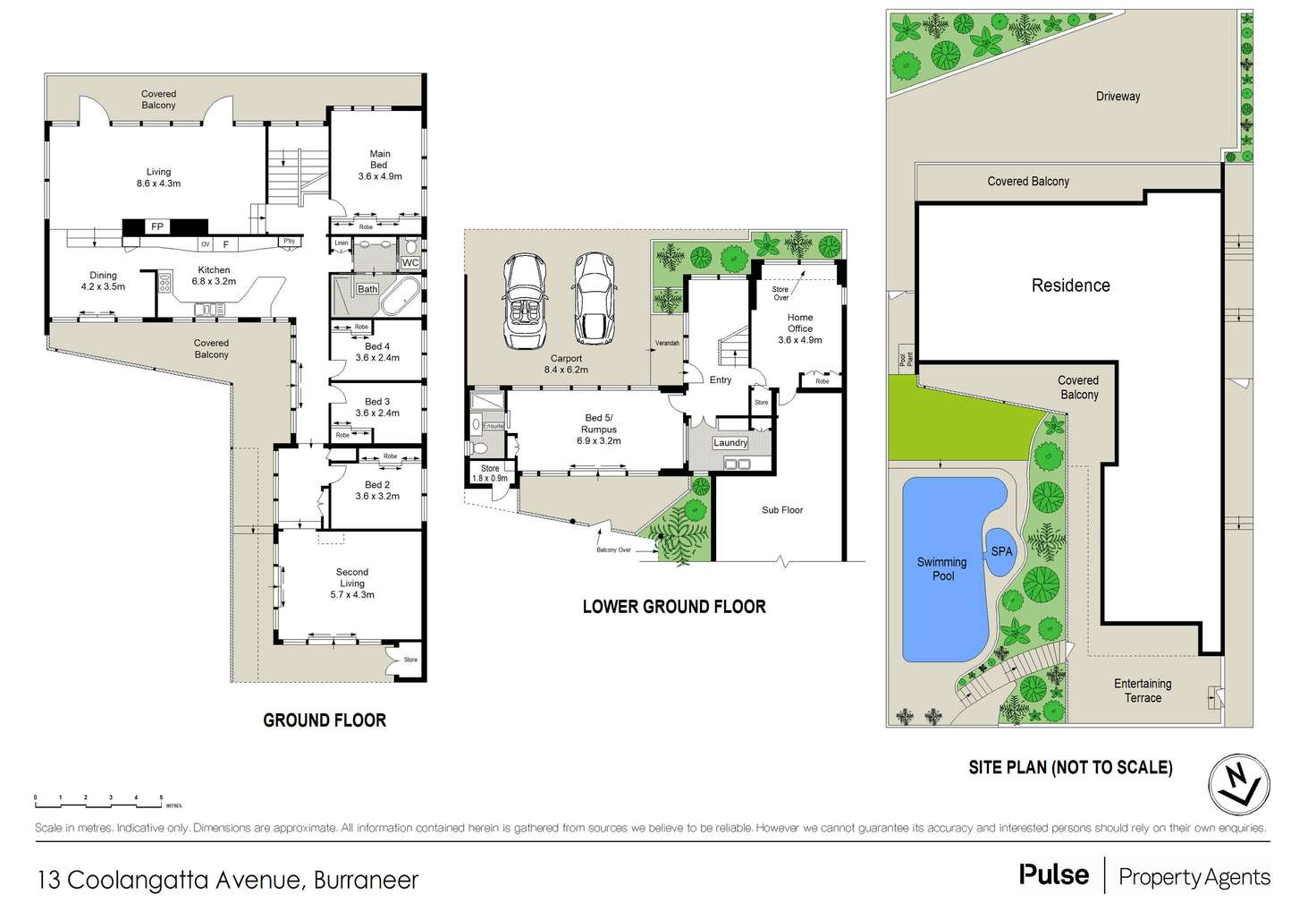 Floorplan of Homely house listing, 13 Coolangatta Avenue, Burraneer NSW 2230