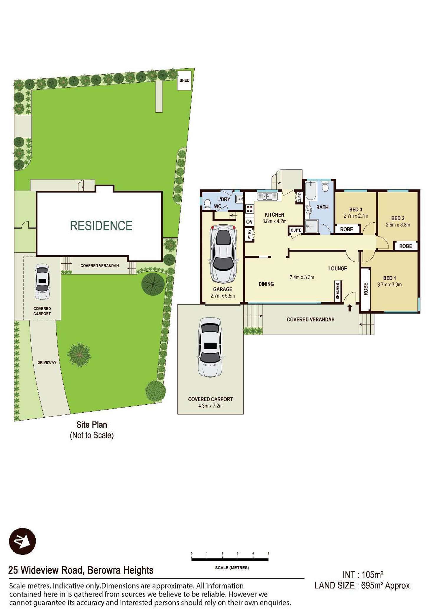 Floorplan of Homely house listing, 25 Wideview Road, Berowra Heights NSW 2082