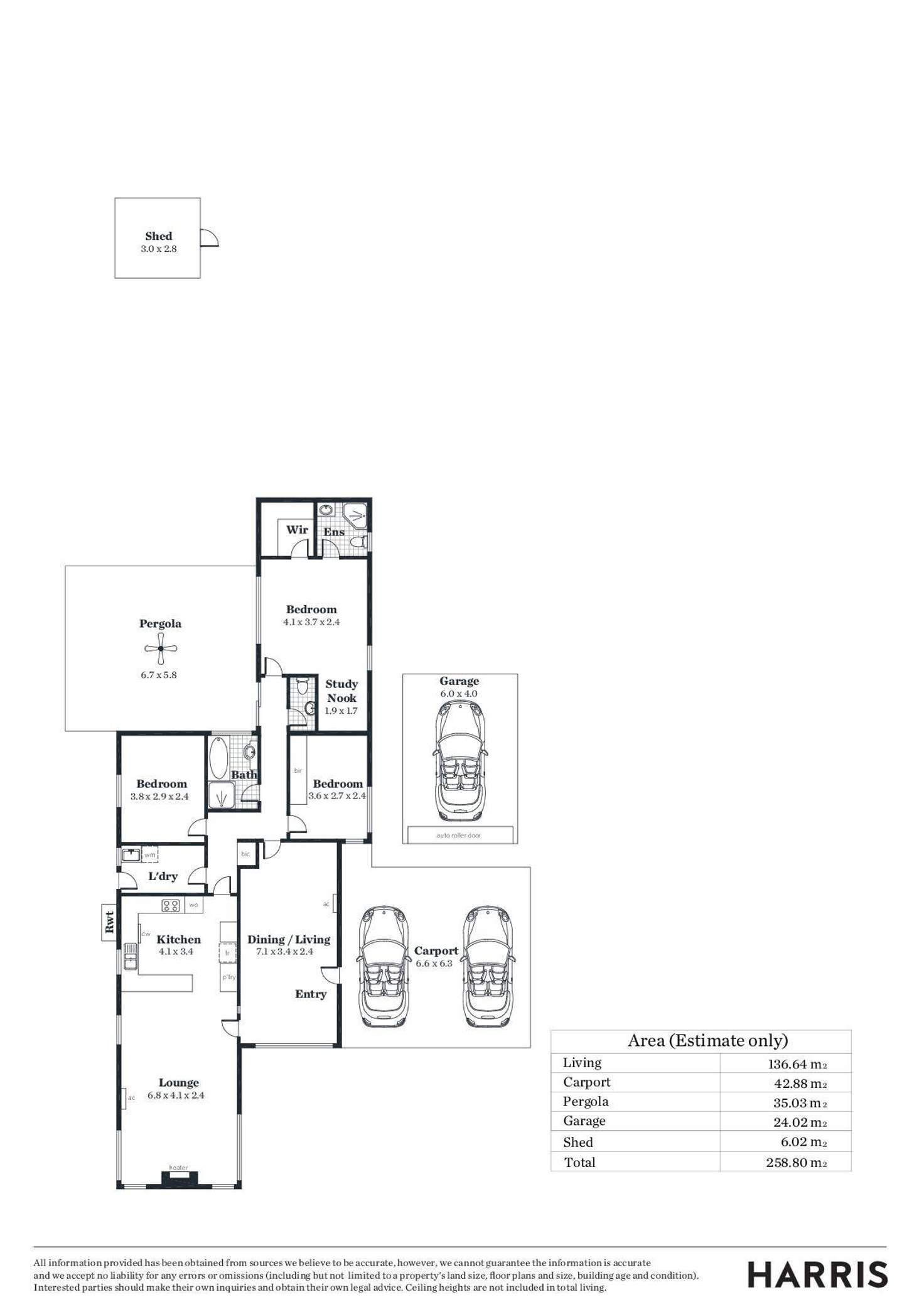 Floorplan of Homely house listing, 349 Main Road, Coromandel Valley SA 5051