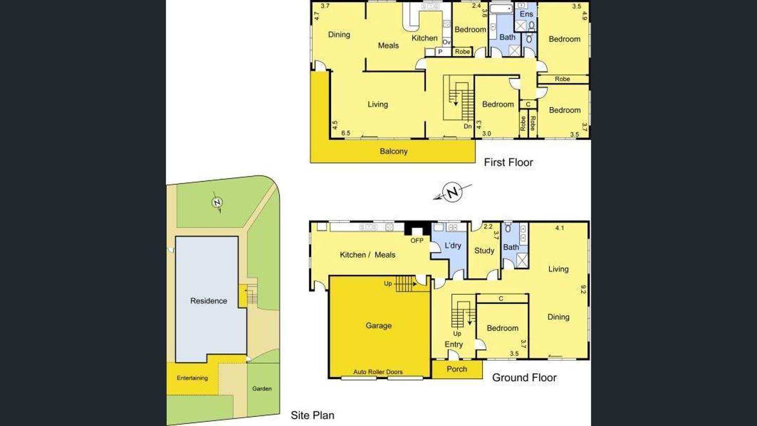 Floorplan of Homely house listing, 1 Civic Drive, Greensborough VIC 3088