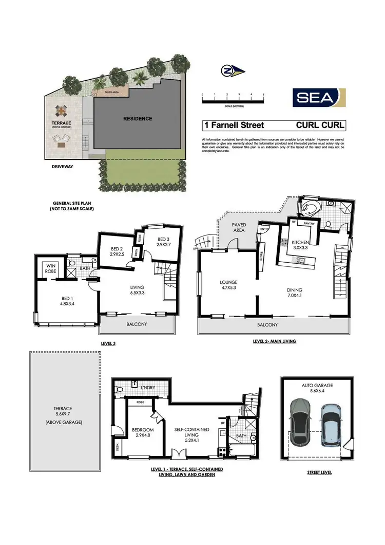 Floorplan of Homely house listing, 1 Farnell Street, Curl Curl NSW 2096