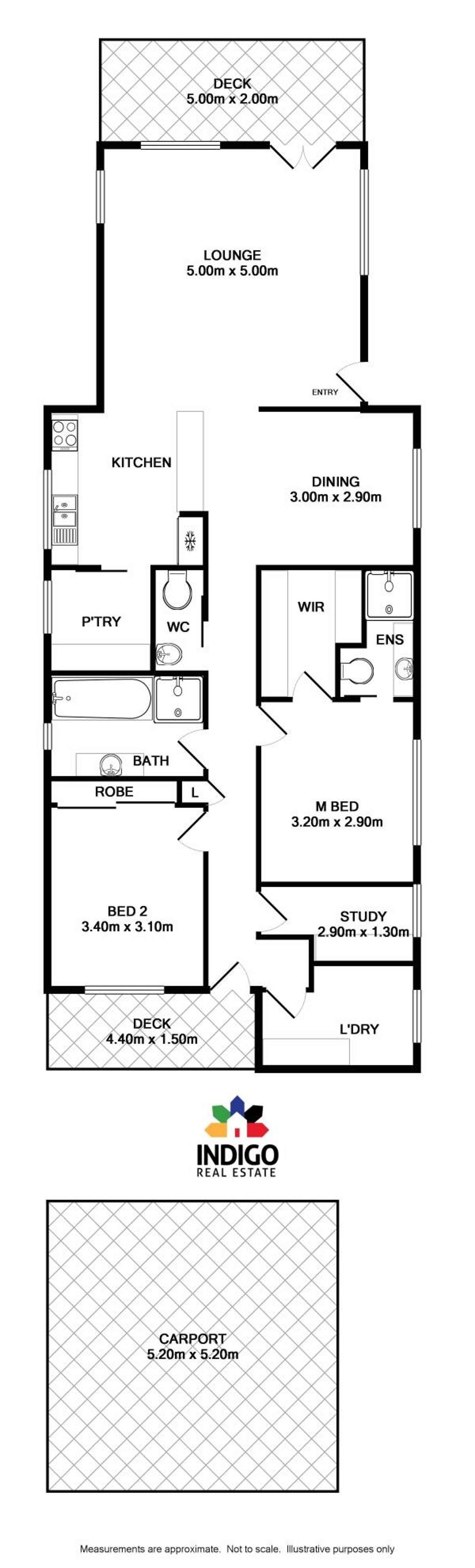 Floorplan of Homely house listing, 4A Albert Road, Beechworth VIC 3747