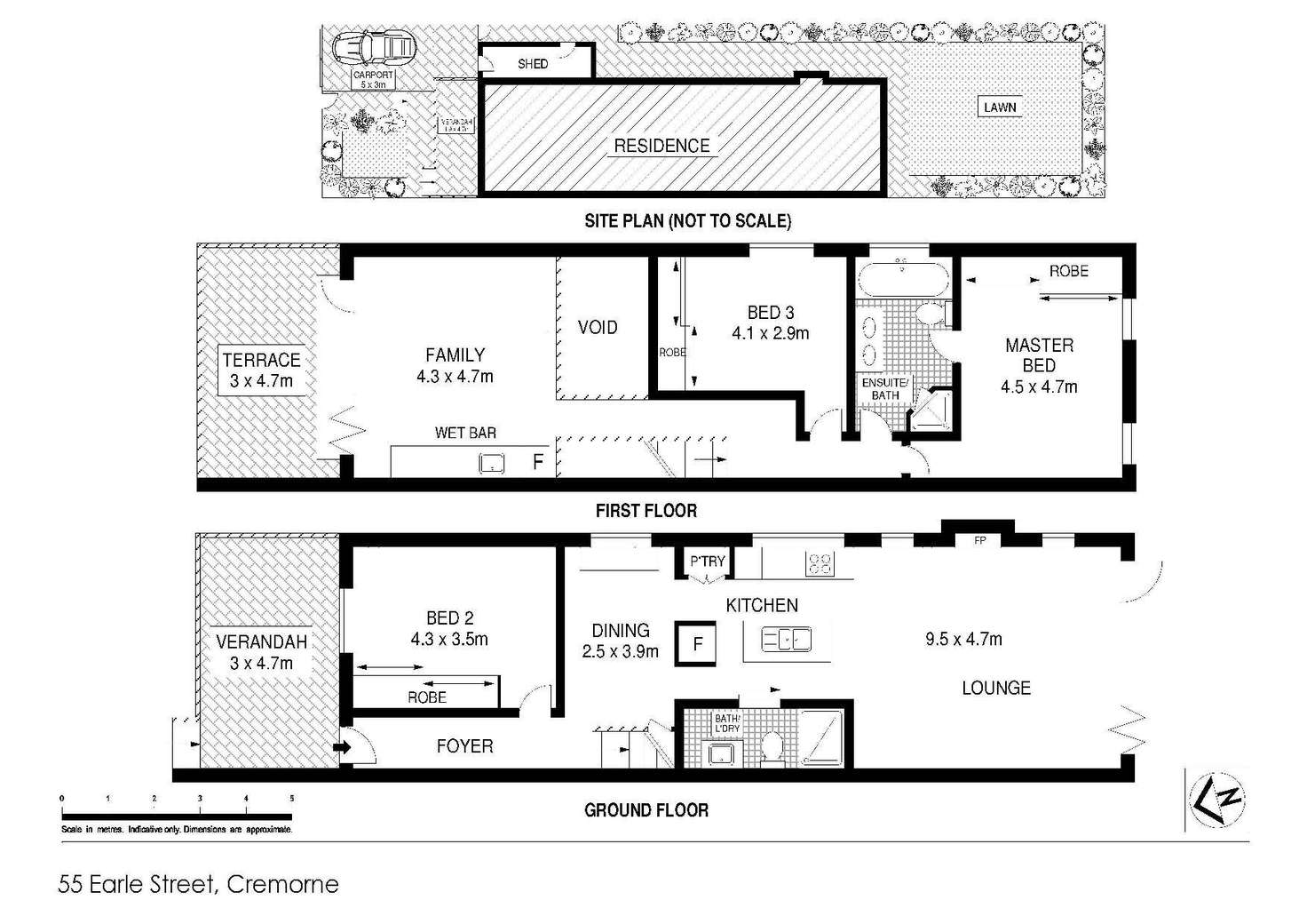 Floorplan of Homely house listing, 55 Earle Street, Cremorne NSW 2090