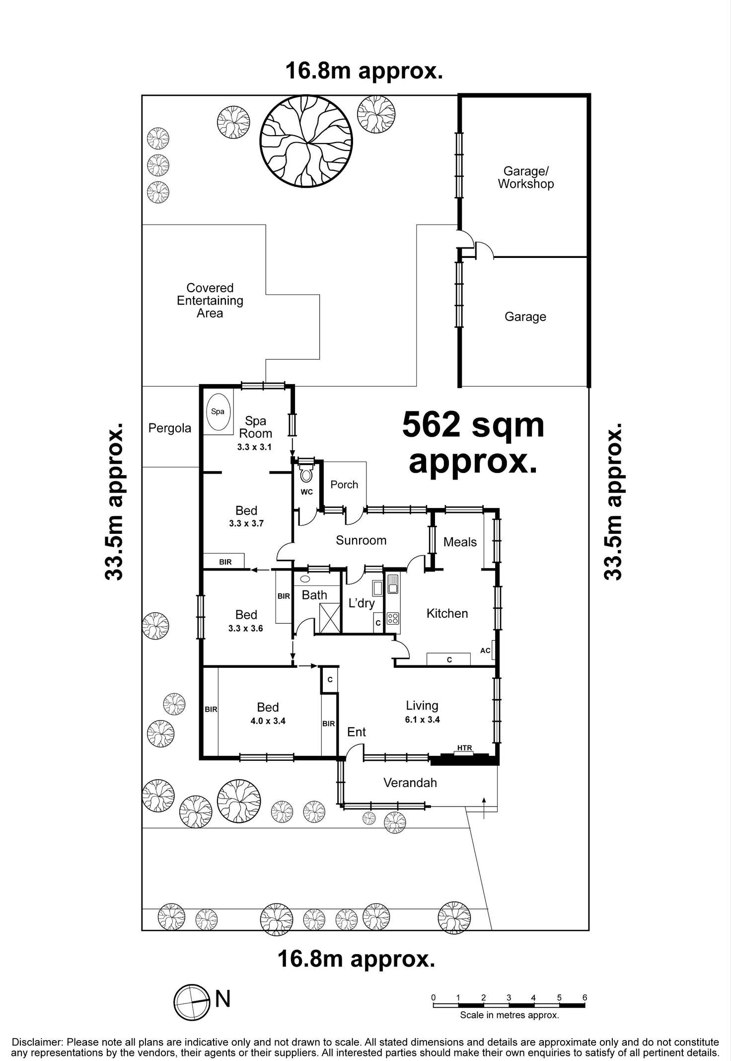 Floorplan of Homely house listing, 3 Muir Street, Highett VIC 3190