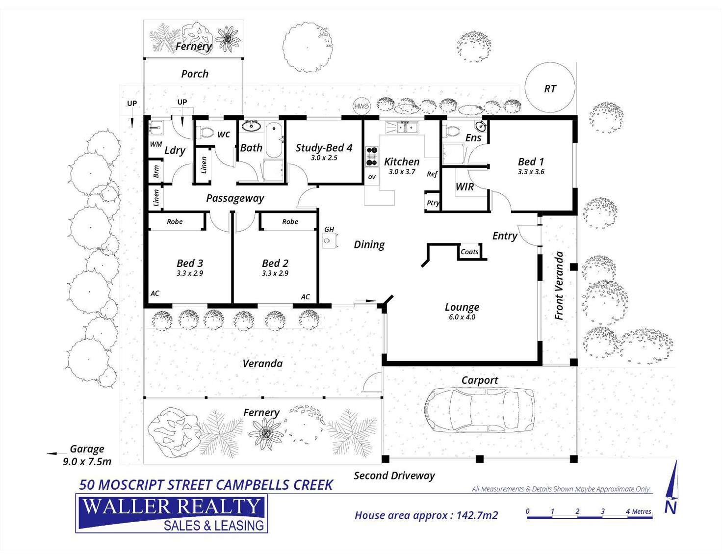 Floorplan of Homely house listing, 50 Moscript Street, Campbells Creek VIC 3451