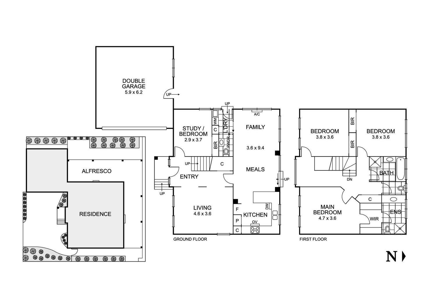 Floorplan of Homely house listing, 20 The Elms, Donvale VIC 3111