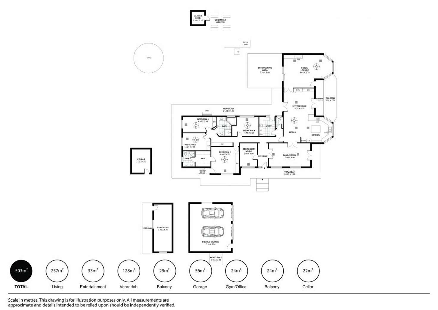 Floorplan of Homely house listing, 35 Wilpena Terrace, Aldgate SA 5154