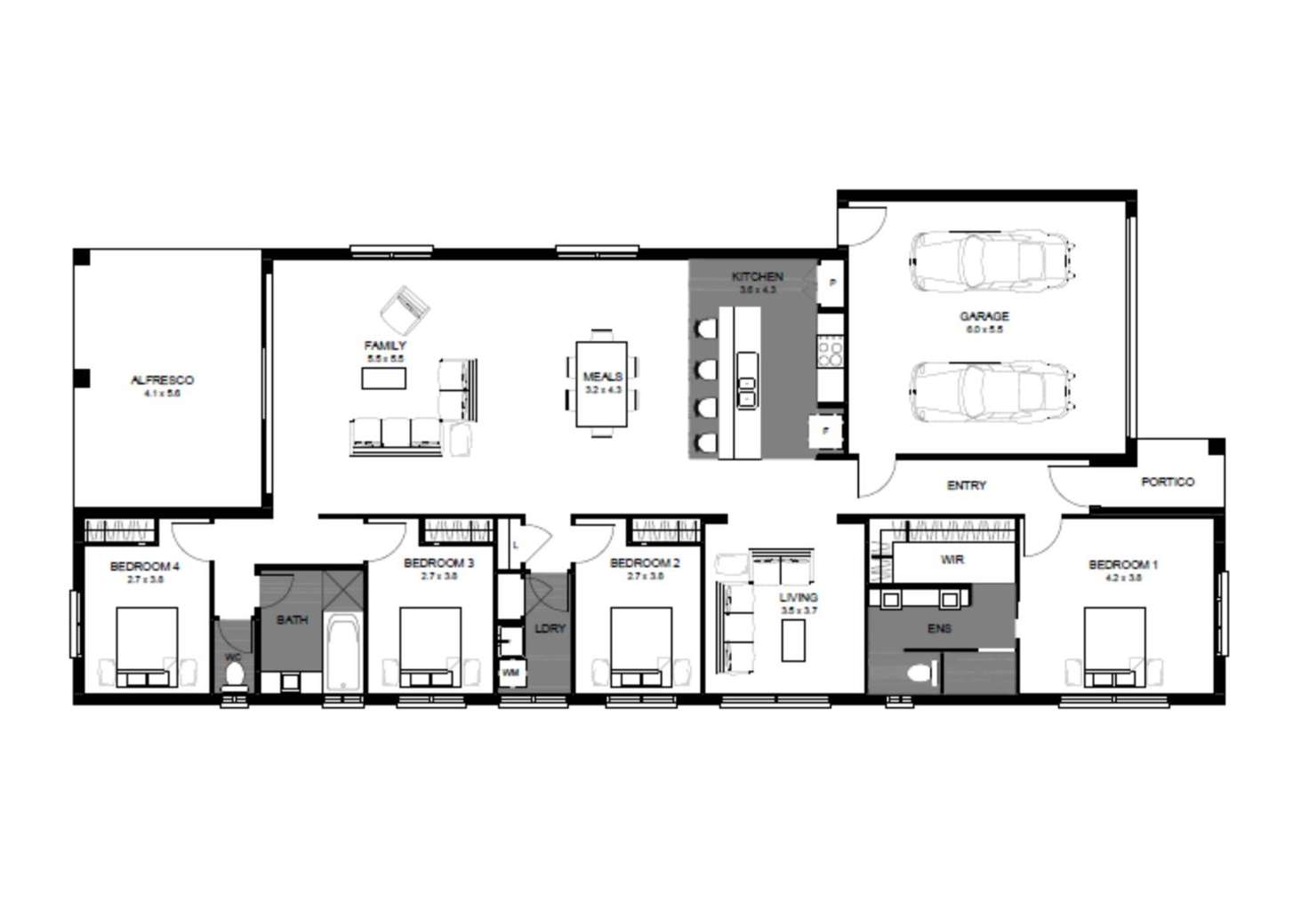 Floorplan of Homely house listing, 24 Sorrenberg Street, Point Cook VIC 3030