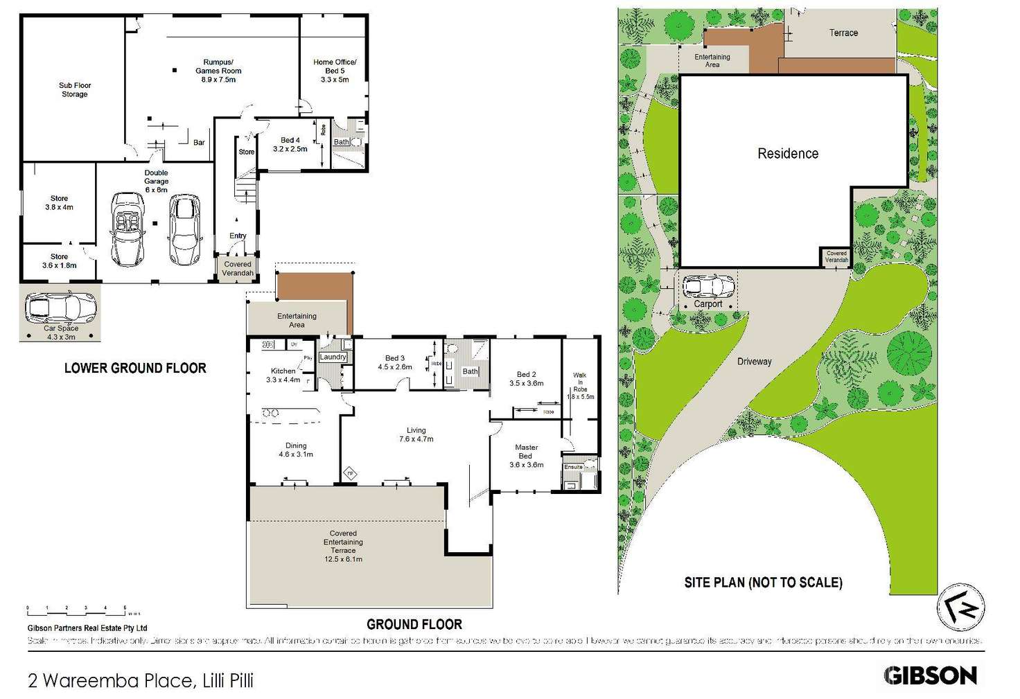 Floorplan of Homely house listing, 2 Wareemba Place, Lilli Pilli NSW 2229