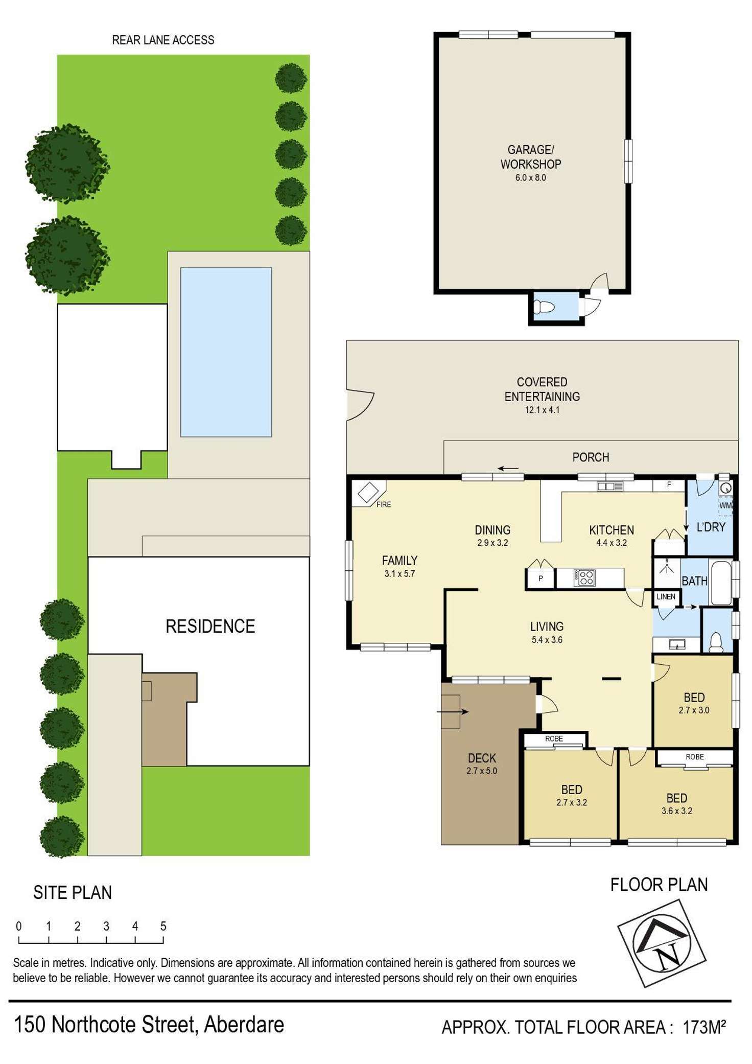 Floorplan of Homely house listing, 150 Northcote Street, Aberdare NSW 2325